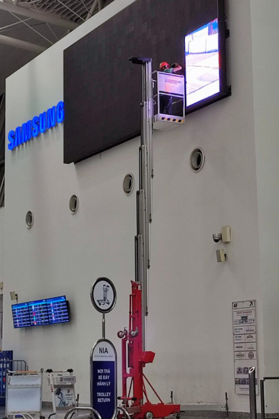 Sửa màn hình led tại SBQT Nội Bài